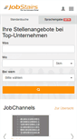 Mobile Screenshot of jobstairs.de